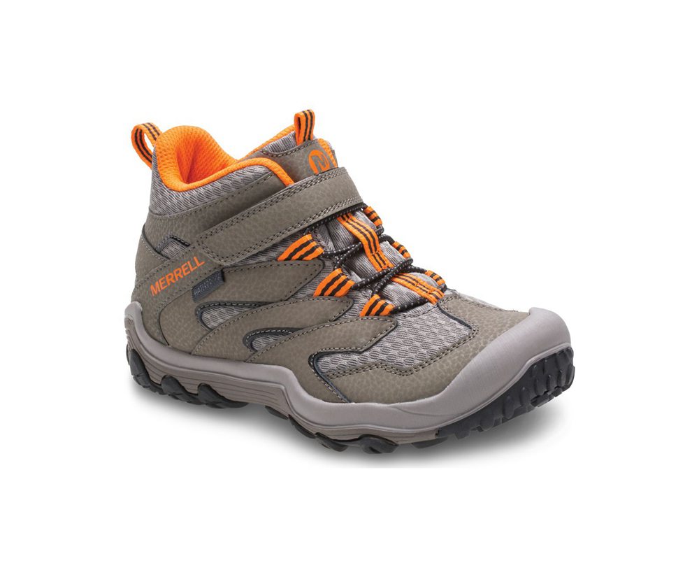 Merrell Støvler Børn - Chameleon 7 Access Mid A/C Waterproof - Grå - BKN267391